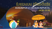 Nyárvégi éjszakai fürdőzések